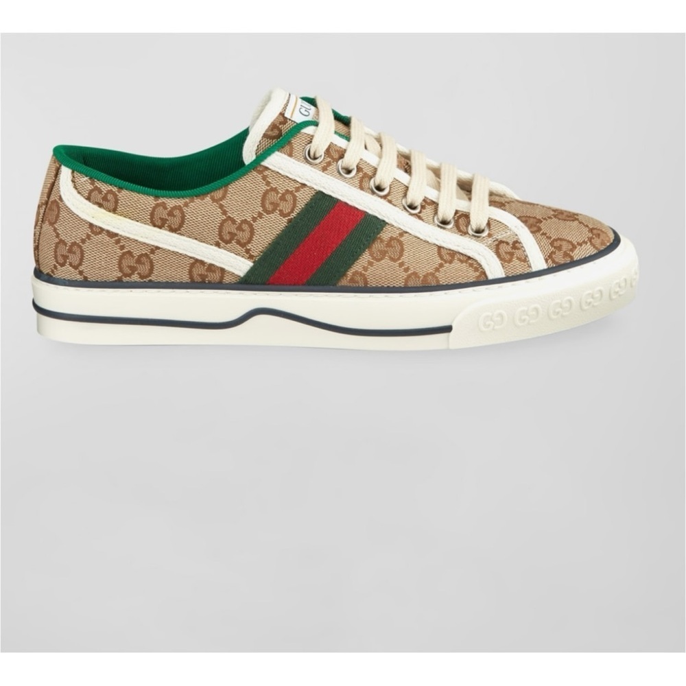 Gucci tennis 1977 low top sneakers size 12 fits 12.5 made in Italy